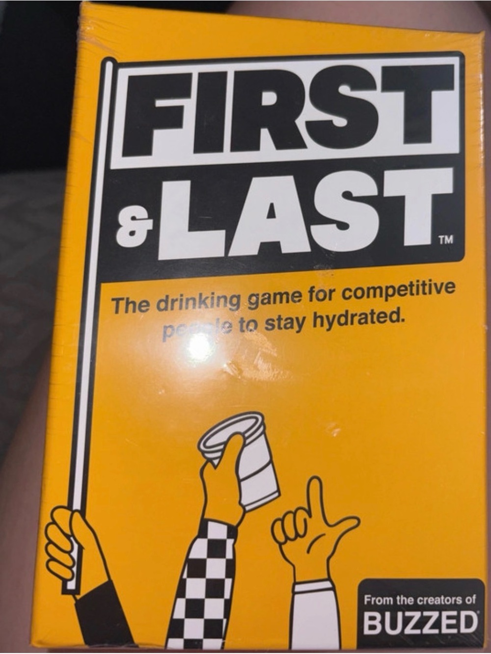 Drinking Game - Yellow
